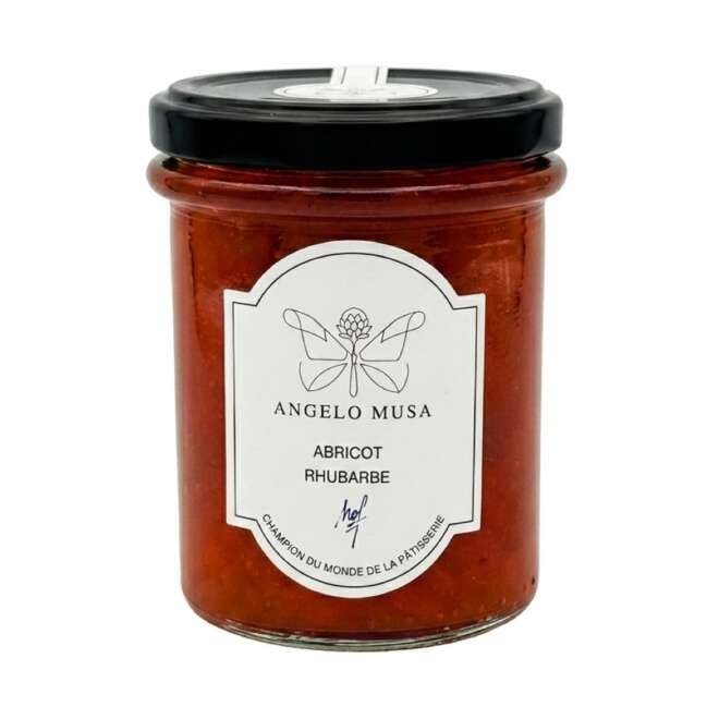 Confiture Abricot Rhubarbe