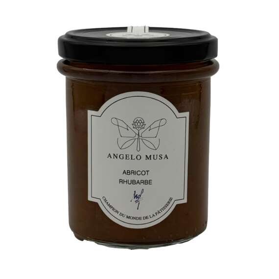 Confiture Abricot Rhubarbe