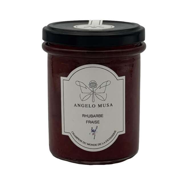 Confiture Rhubarbe Fraise