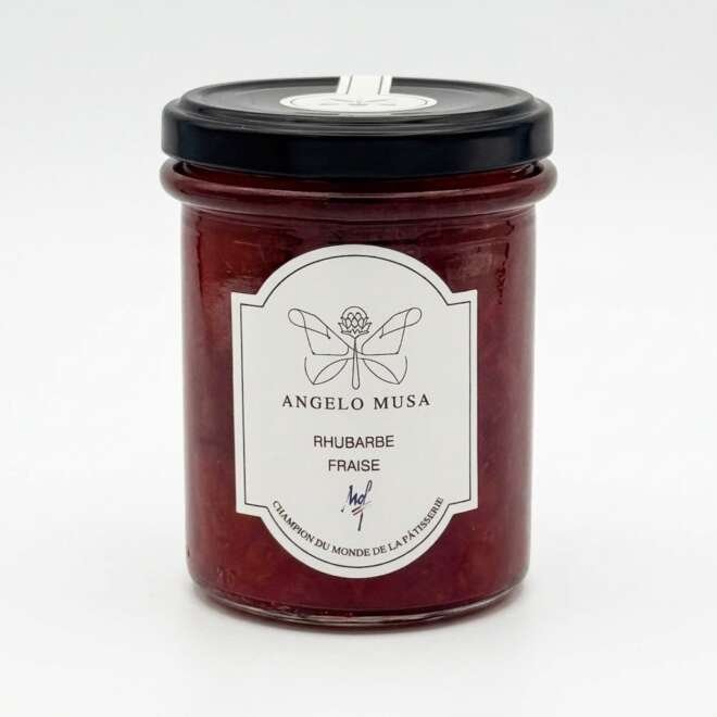 Confiture Rhubarbe Fraise