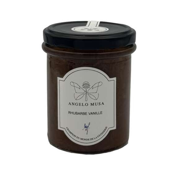 Confiture Rhubarbe Vanille