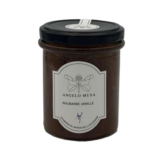 Confiture Rhubarbe Vanille