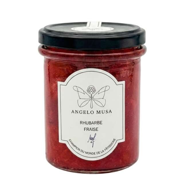 Confiture Rhubarbe Fraise