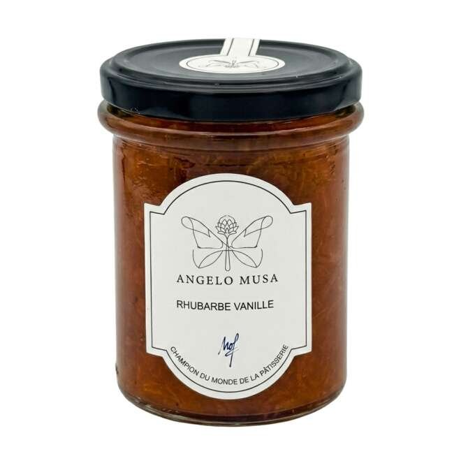 Confiture Rhubarbe Vanille